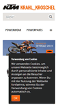 Mobile Screenshot of ktm-shop24.de